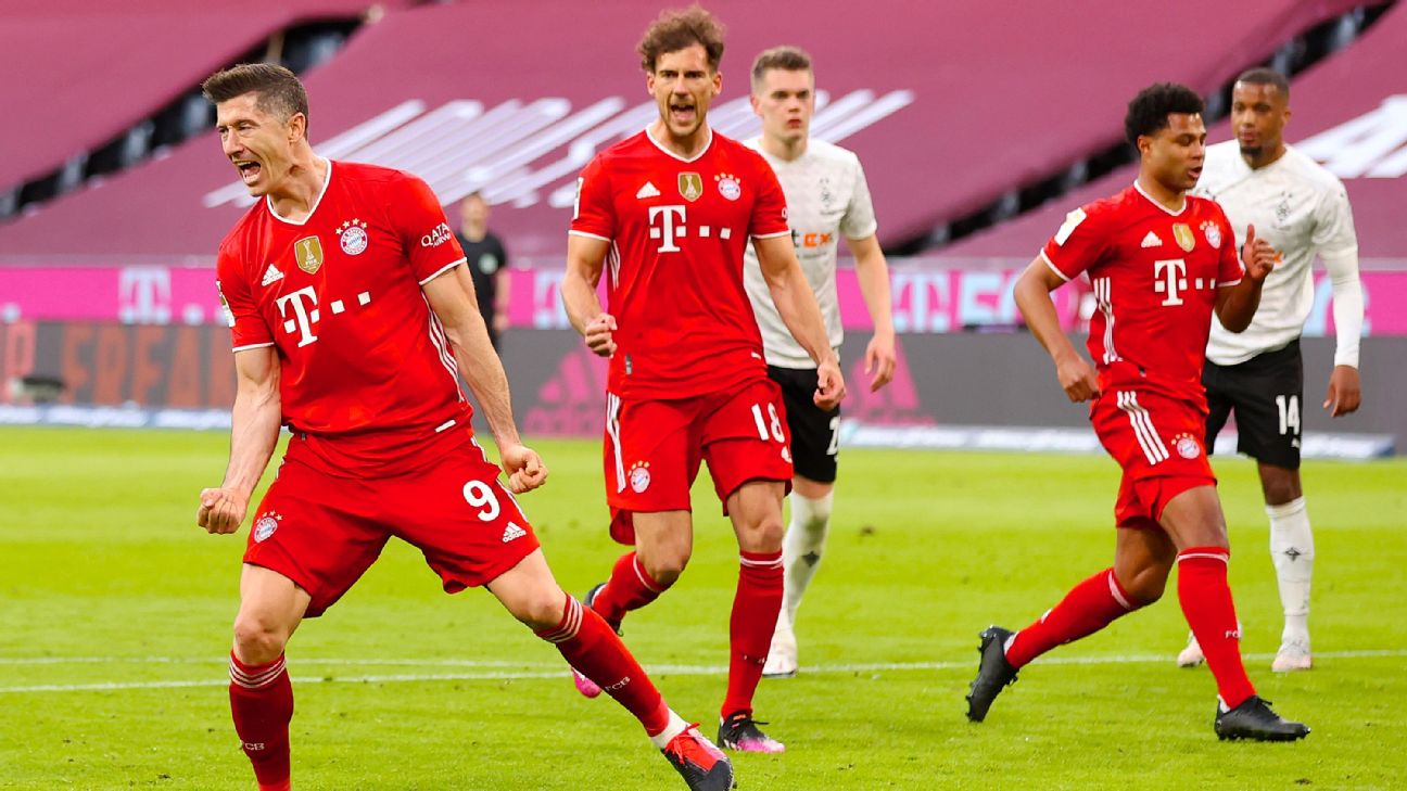 Bundesliga: Bayern Munich 90 minutes away from clinching 7th straight title