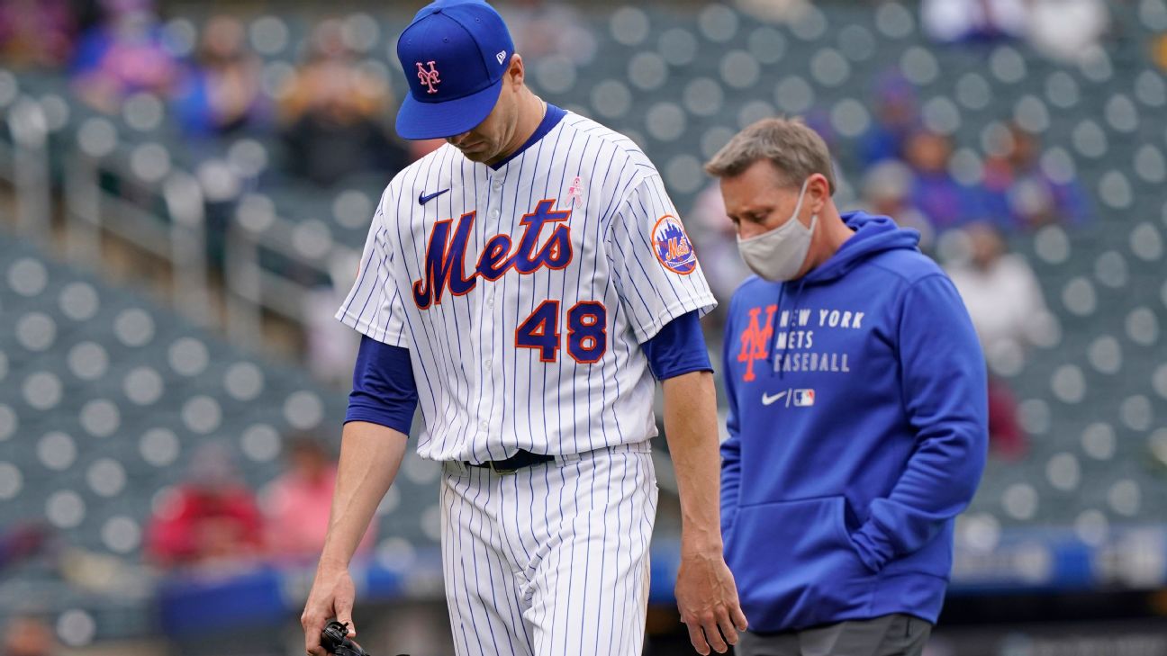 Mets' Jacob deGrom loses 1st game of the season ahead of Subway