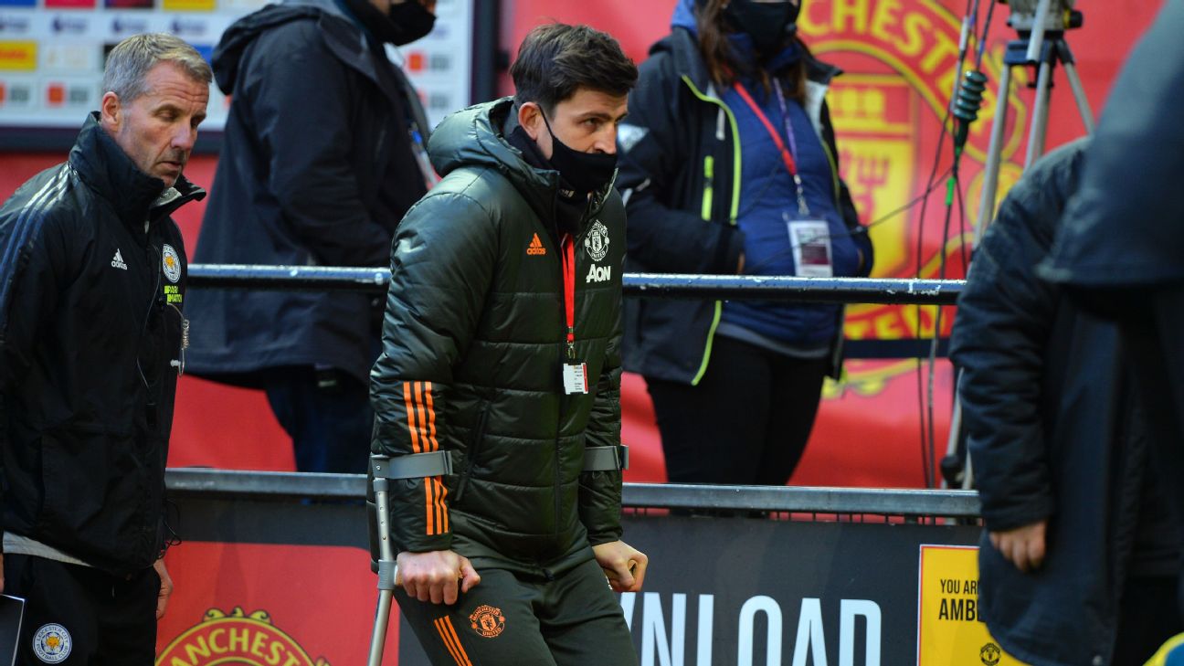 Solskjaer: Maguire in race to be fit for UEL final