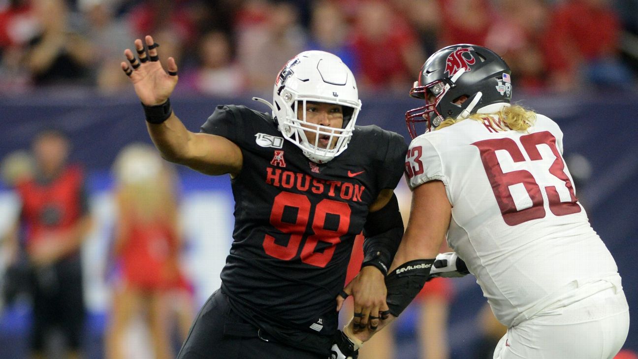 2021 NFL Draft: Payton Turner, Defensive End, Houston, Round 1