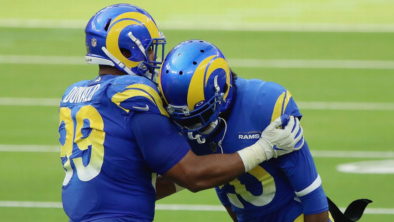 Rams depth chart: The 9 new starters on defense around Aaron Donald - Turf  Show Times