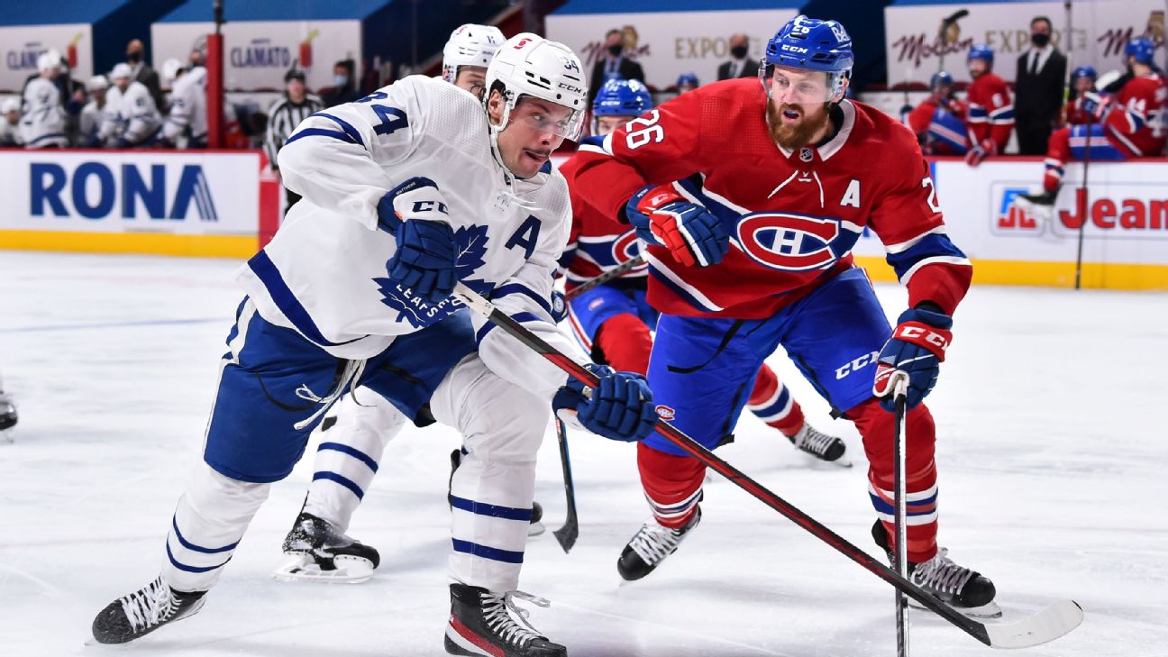NHL Playoffs Daily 2021 Toronto Maple Leafs, Montreal Canadiens finally ready for battle