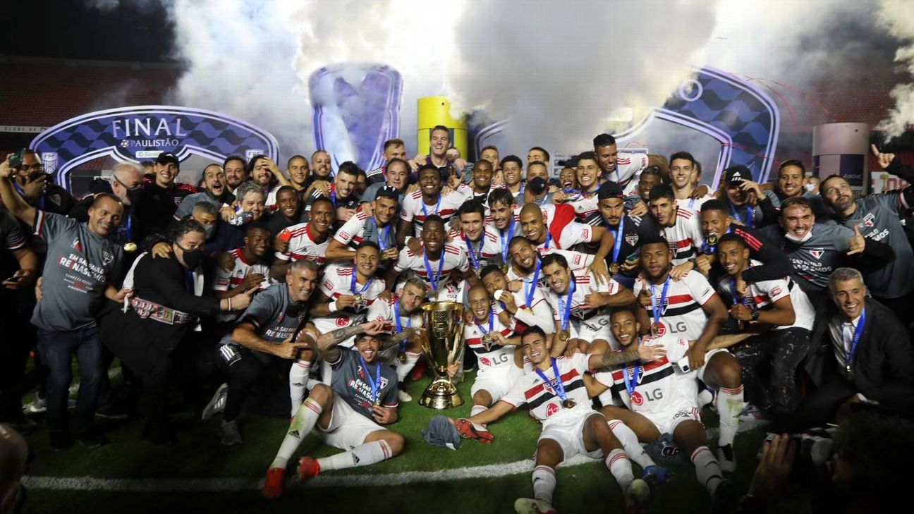 São Paulo quebra jejum de 15 anos e leva a taça do Campeonato Paulista 2021