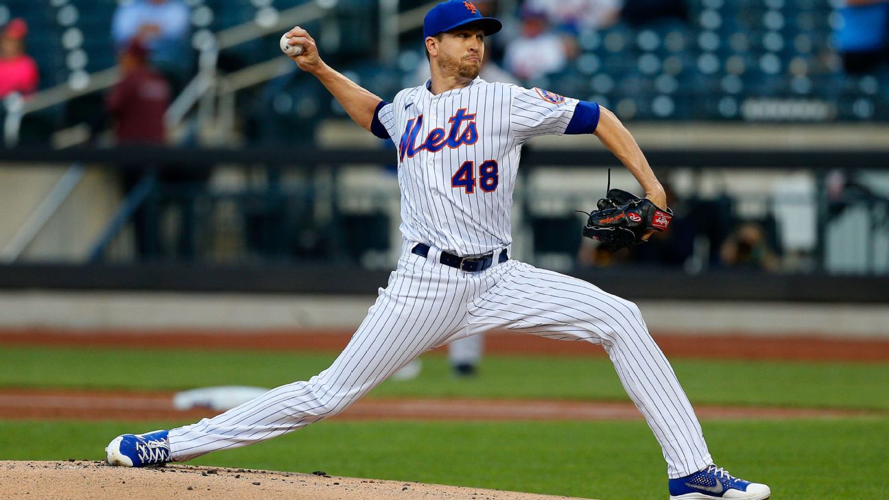 Jacob deGrom near return from injured list