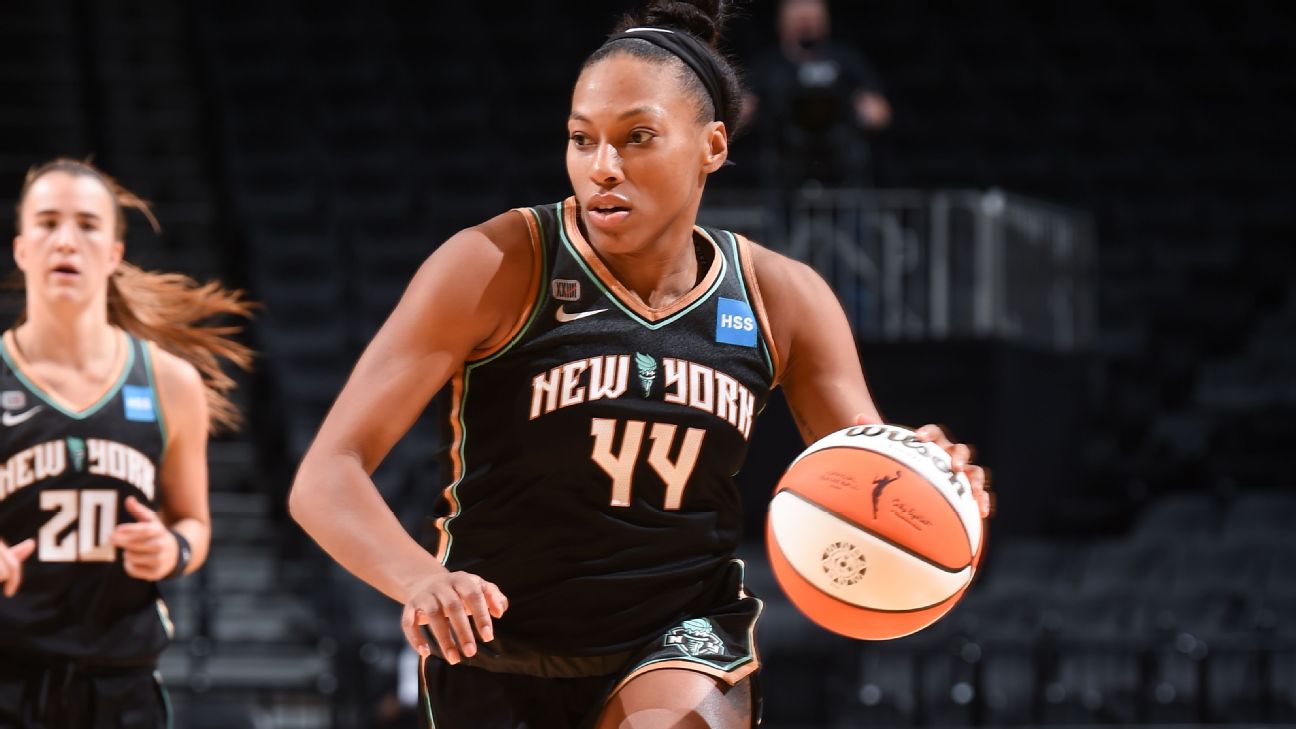 New York Liberty's Betnijah Laney expected to miss 8 weeks following