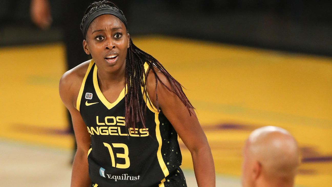 Former WNBA MVP Nneka Ogwumike returning to Los Angeles Sparks on 1-year  deal: report