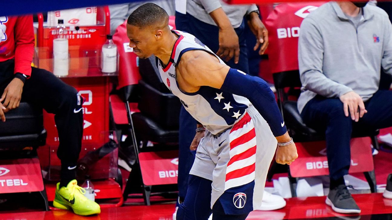 Washington Wizards' Russell Westbrook says fan behavior out of hand, calls on NBA to protect play...