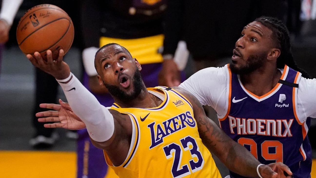 LeBron James-led Lakers beat Thunder without Anthony Davis - Los Angeles  Times