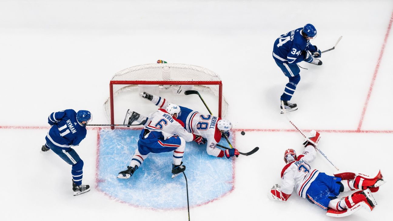 Matthews nets hat trick as Maple Leafs rally past Devils