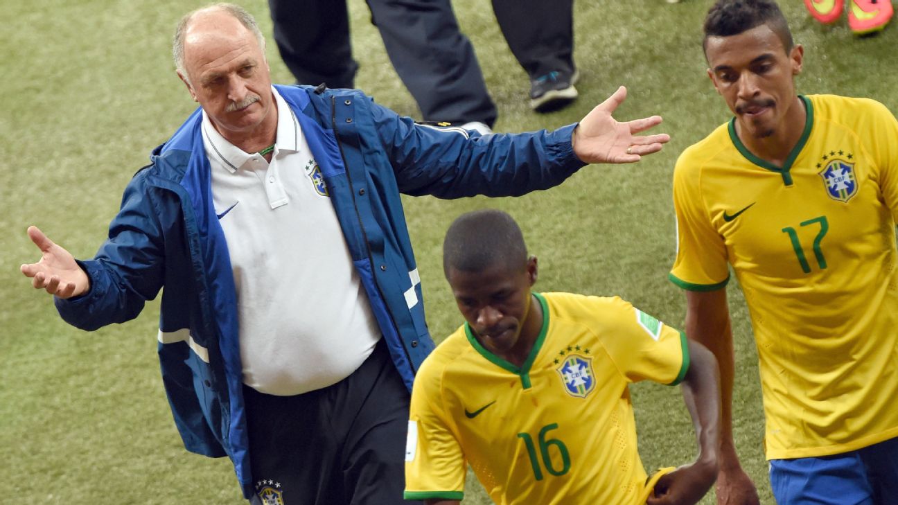 Quando o Brasil perdeu de 7 a 1 quem era o técnico?