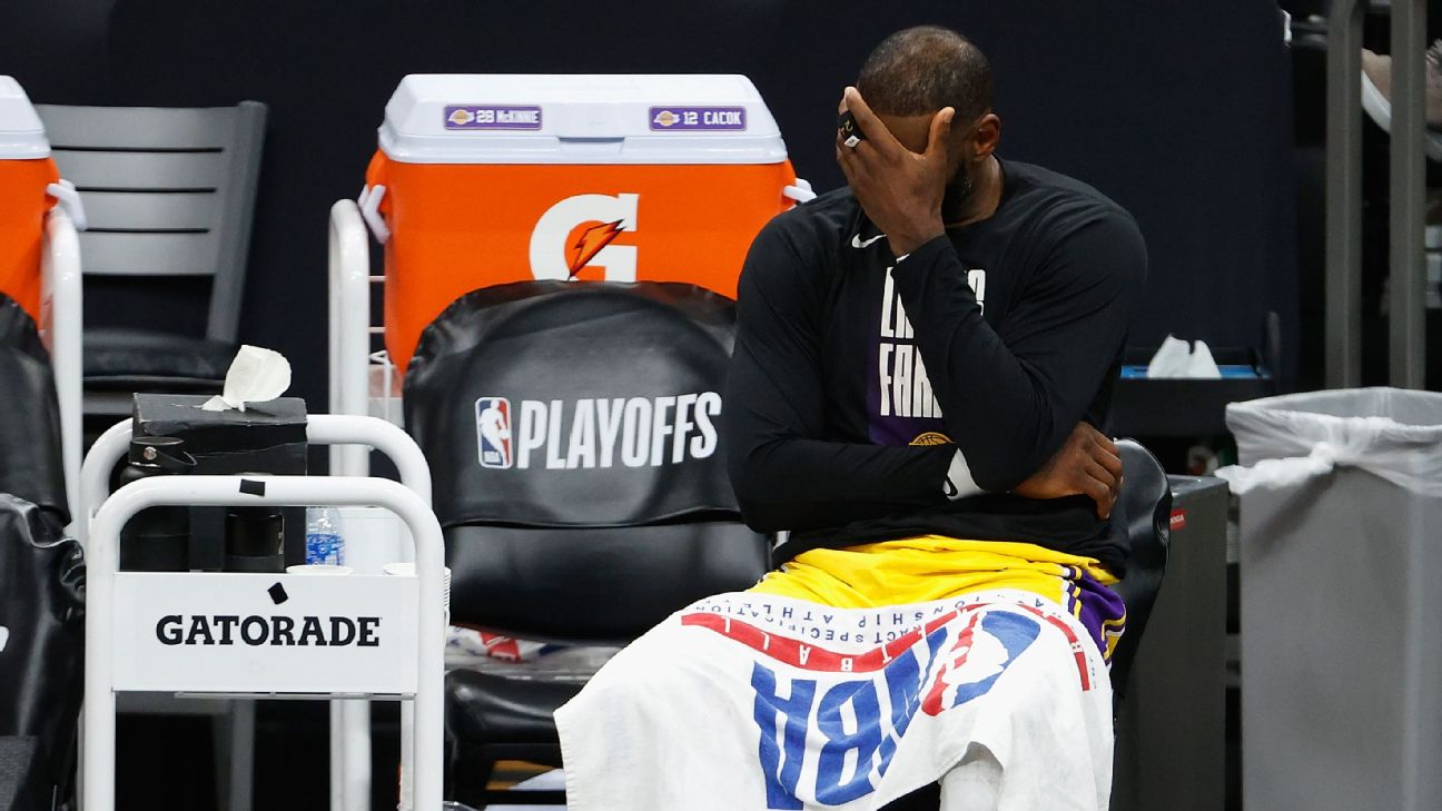 NBA Lakers: LeBron James' perfect record in first-round series ends with  Los Angeles' elimination loss to Phoenix Suns