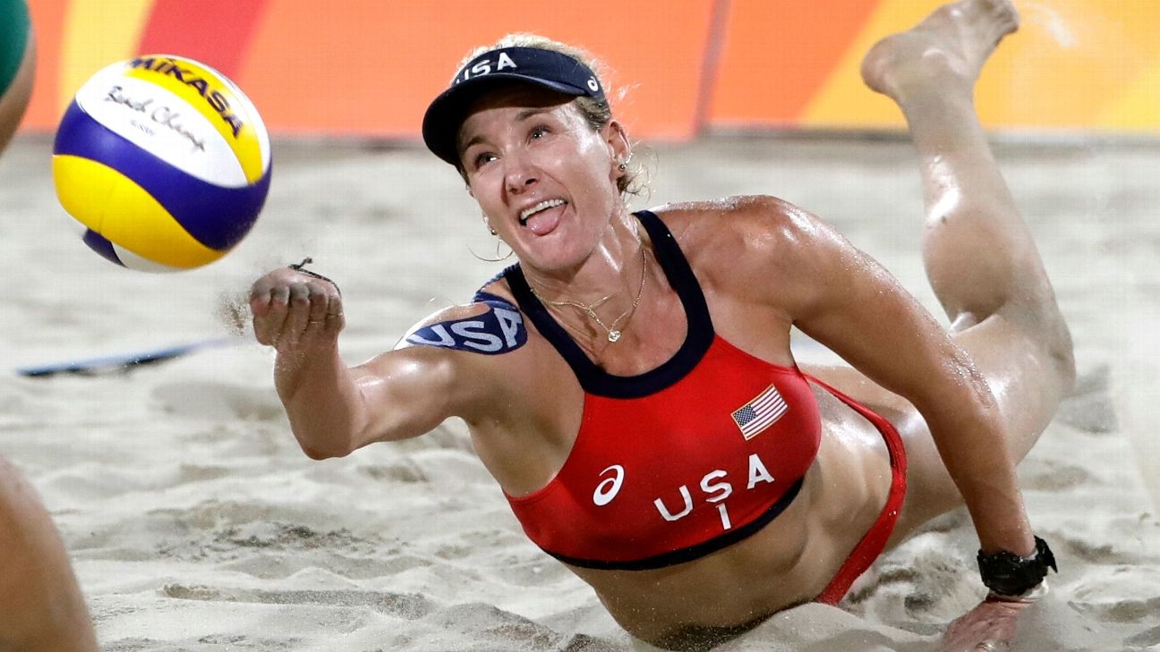 Kerri Walsh Jennings, 3-time beach volleyball gold medalist, comes up short in bid for 6th Olympics