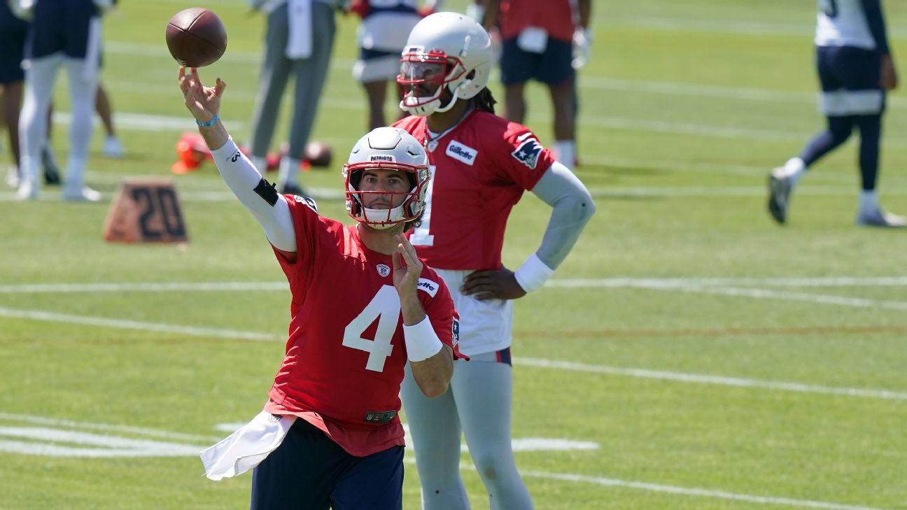 Mike Reiss: New England Patriots QB job Jarrett Stidham's to lose 