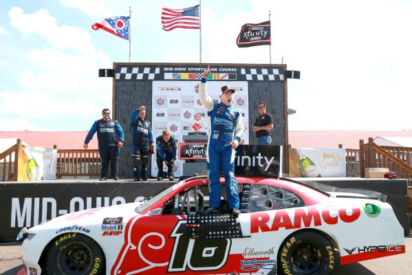 Allmendinger rallies for Xfinity win at Mid-Ohio