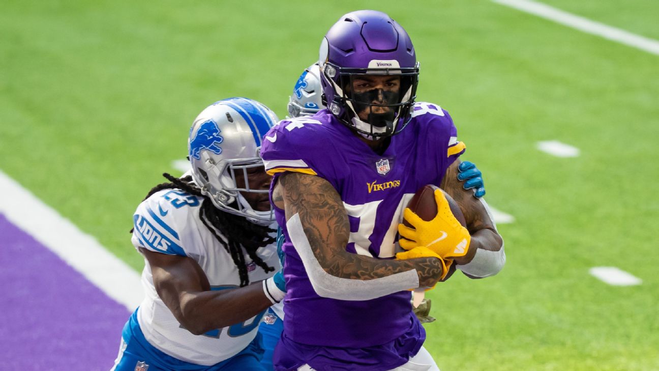 Smith, Irv Smith's touchdown dance >>> Watch the Vikings-Lions replay on  FOX Sports North., By Bally Sports North