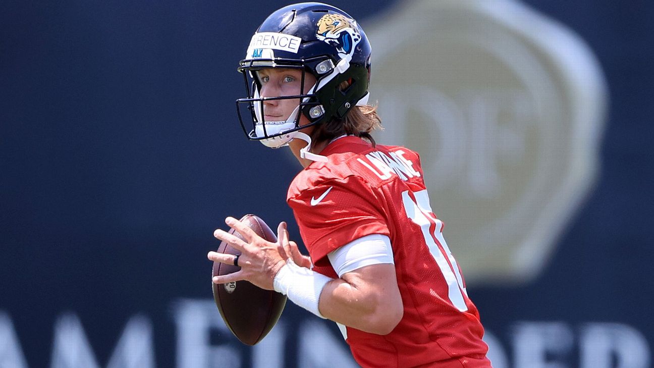Qb Trevor Lawrence Signs 36 8 Million Rookie Contract With Jacksonville Jaguars