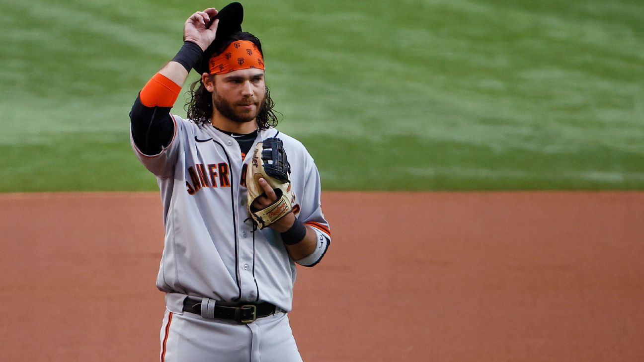 Brandon Crawford plays franchise-record 1,326th game at SS for San  Francisco Giants - ESPN