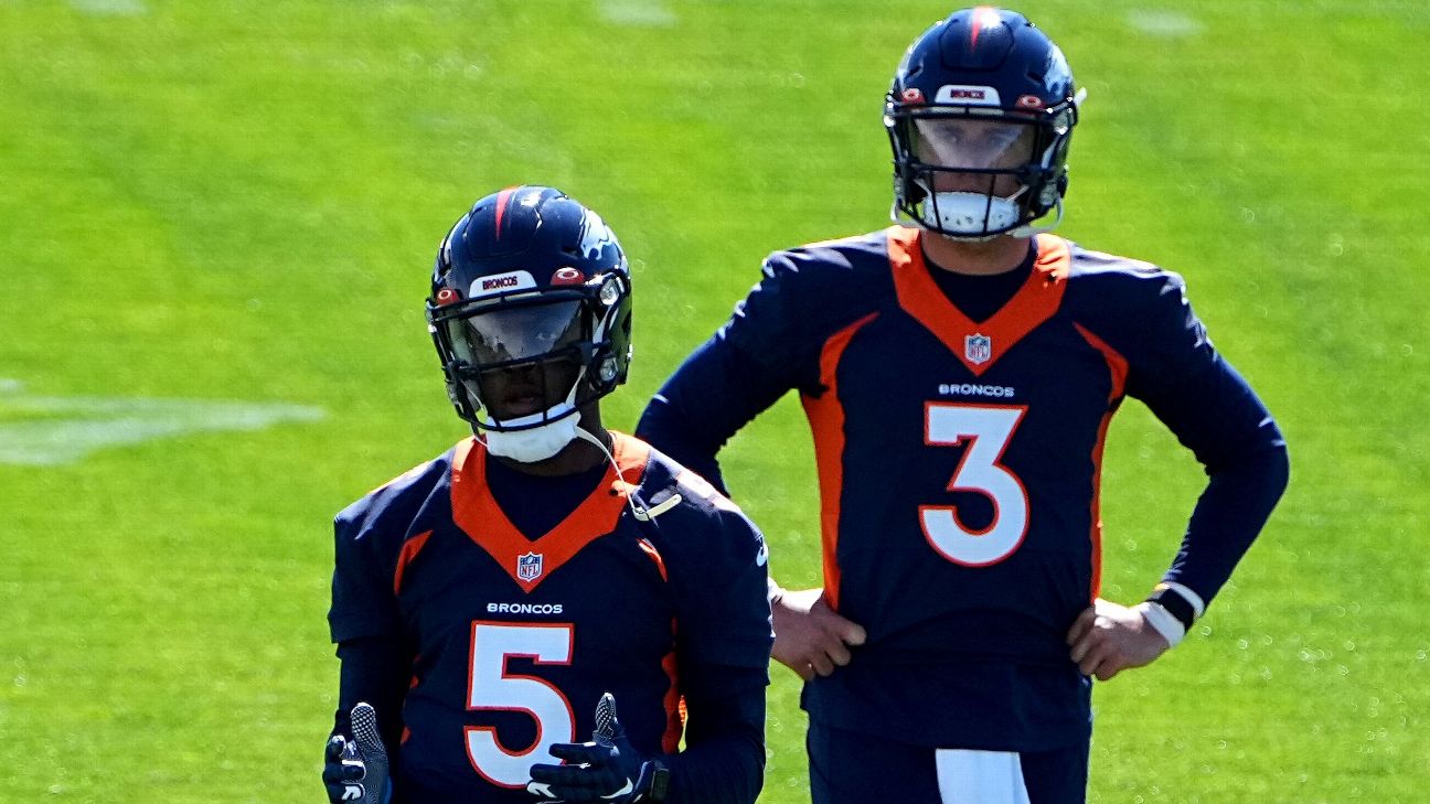 Broncos name Teddy Bridgewater as starting quarterback over Drew Lock