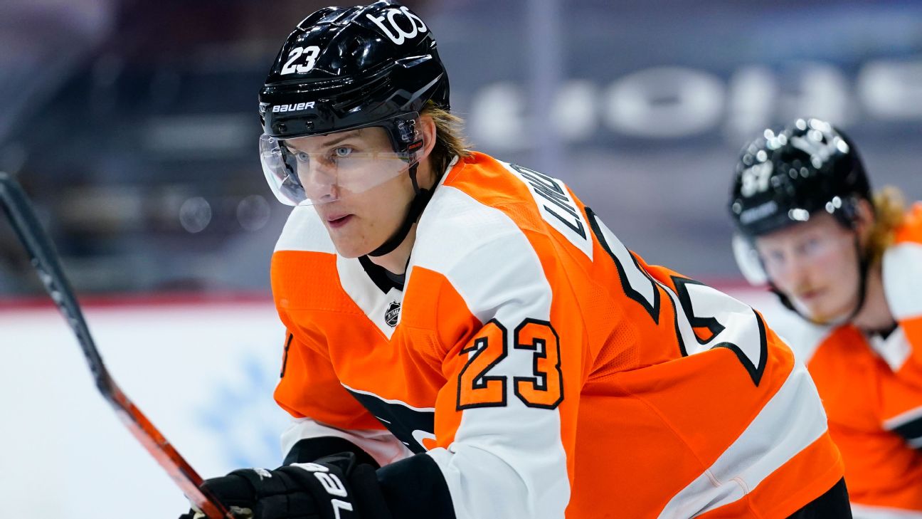 Flyers, coaches thrilled by Oskar Lindbom's return to practice