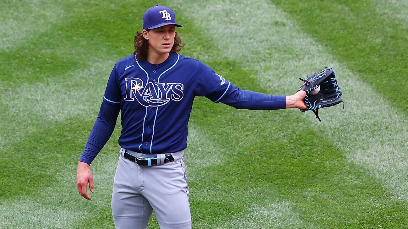 Rays, Tyler Glasnow at least talking about a possible 2022 return