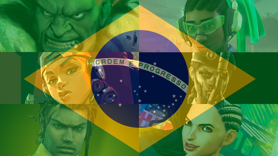 Vazou o time BRASILEIRO que o BLANKA de STREET FIGHTER torce - SBT