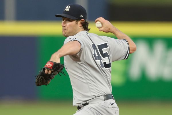 Yankees' Cole back from COVID, to start Monday