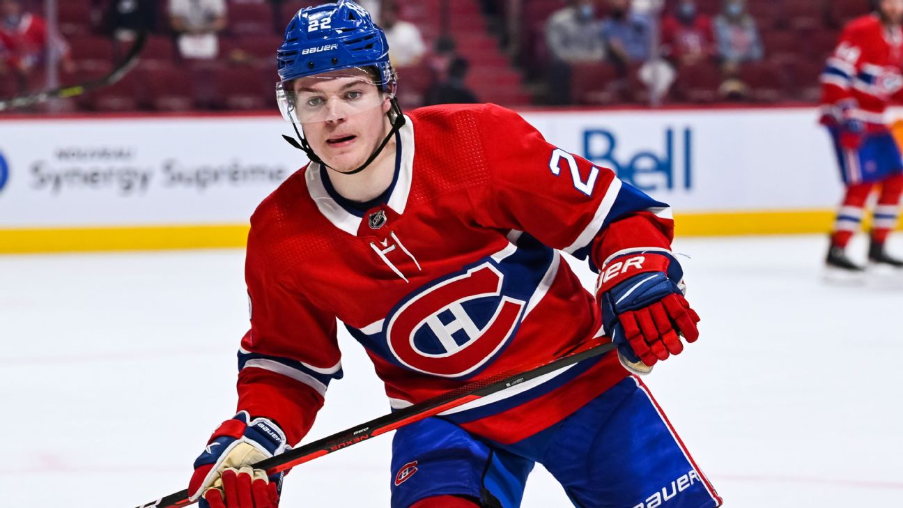 Cole Caufield continues red-hot play with goal in Canadiens' Game
