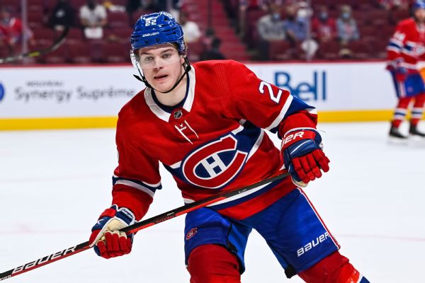 Caufield, Canadiens reach 8-year, $63M deal