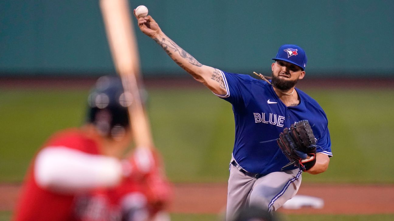 Manoah throws 6 shutout innings as Blue Jays use 19-hit attack in rout of  Orioles