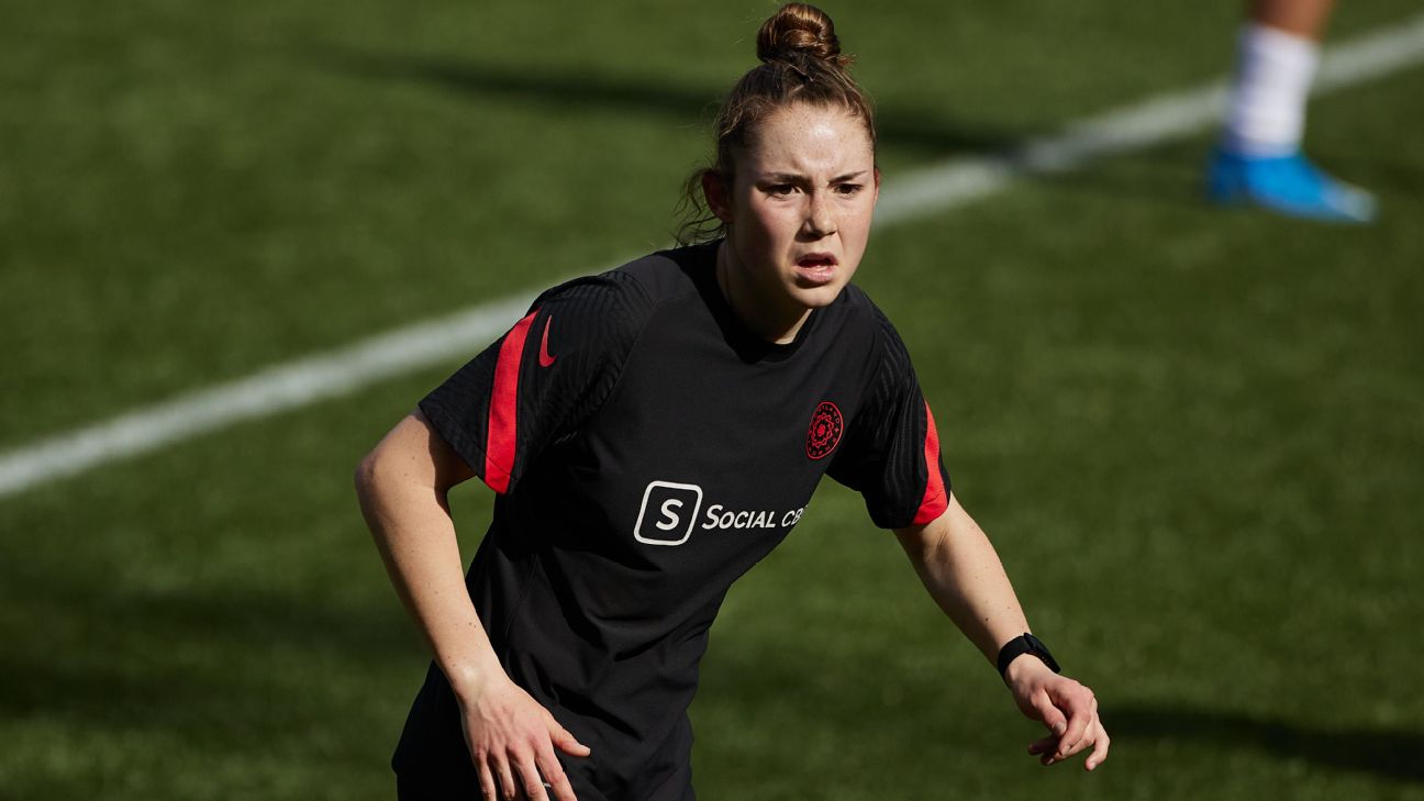 Thorns' Moultrie, 15, youngest to sign NWSL deal