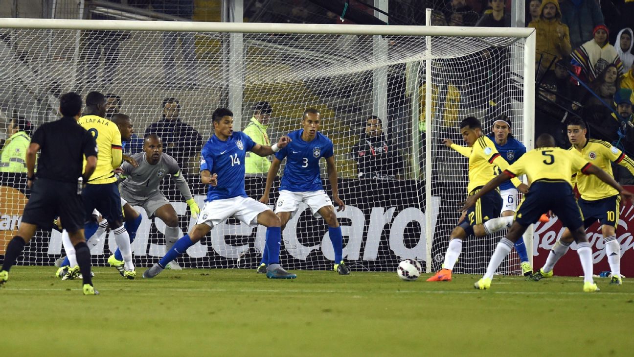 Gol de Murillo: la última victoria de Colombia ante Brasil fue en la Copa América 2015 - ESPN