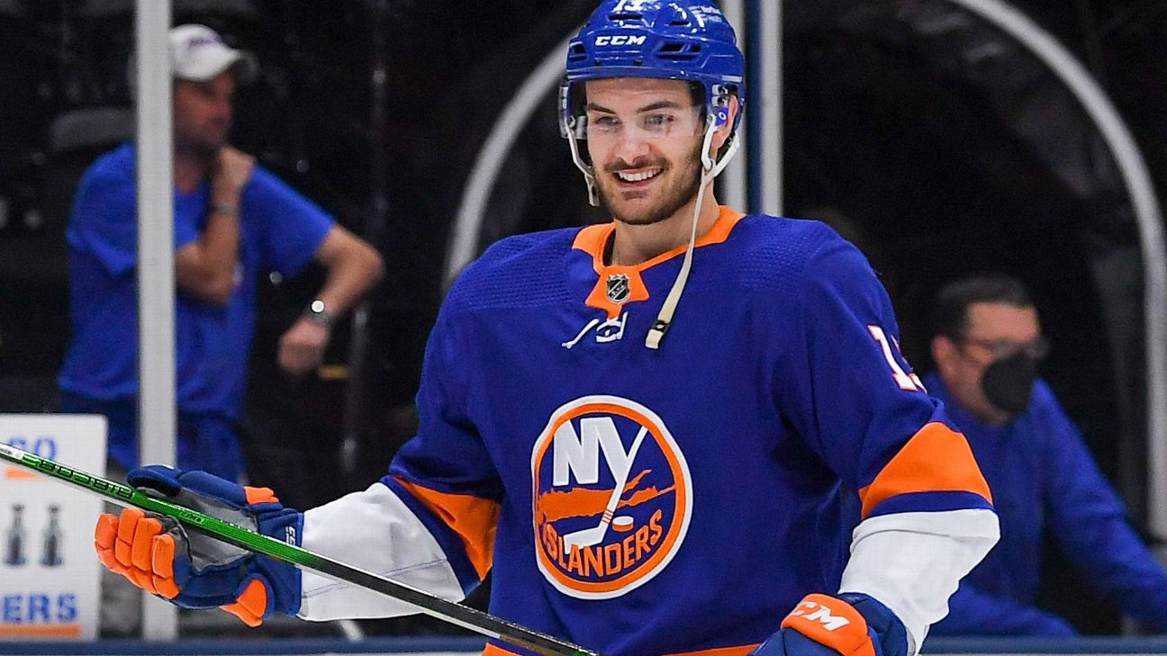 New York Islanders on X: 🎥 Mathew Barzal Postgame Availability