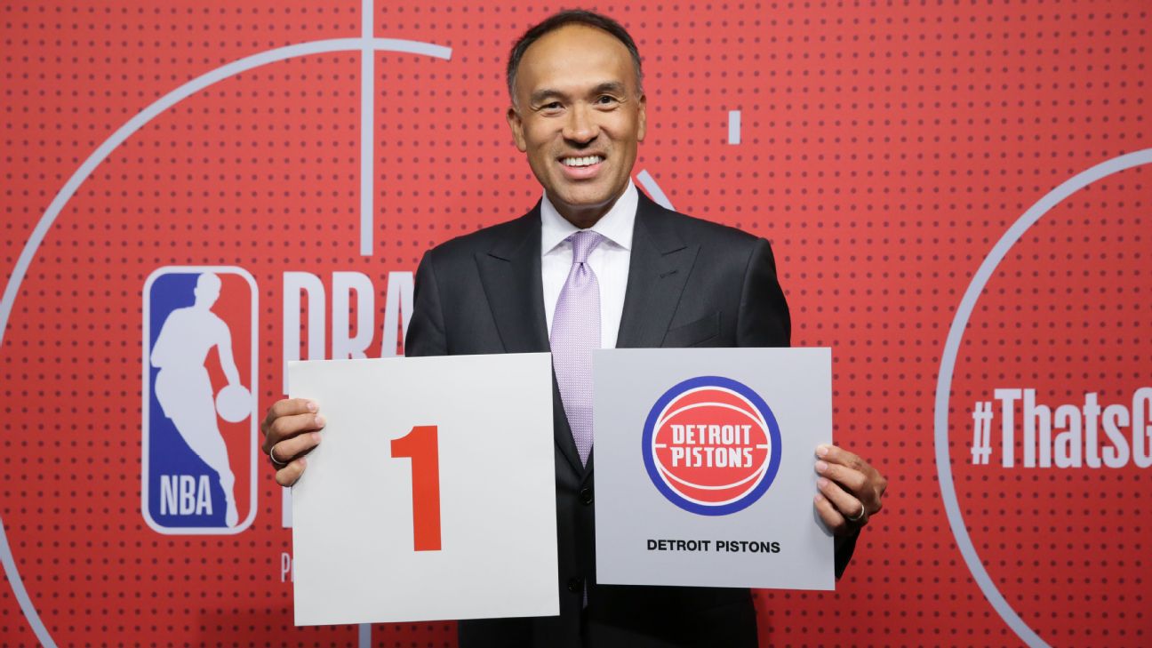 NBA draft lottery 2021 - Social media reacts as Detroit Pistons land No. 1  overall pick - ESPN