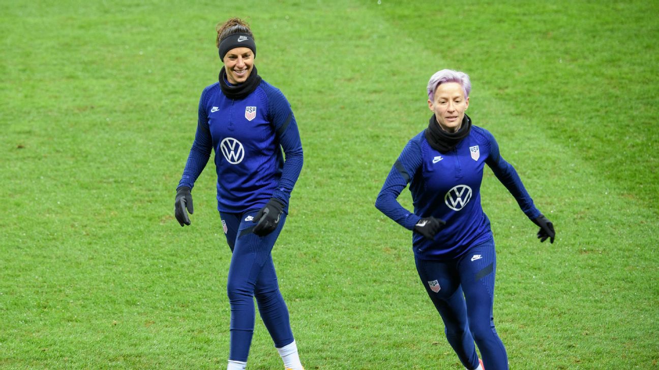 USWNT Olympic roster 2021: Alex Morgan, Carli Lloyd headline USA women's  soccer team for Tokyo