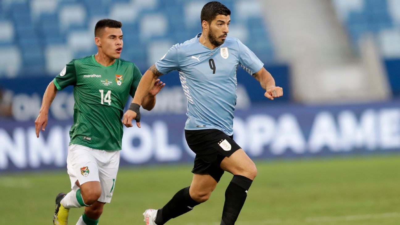 Uruguay 2-0 Bolivia (24 de Jun., 2021) Análisis del partido - ESPN