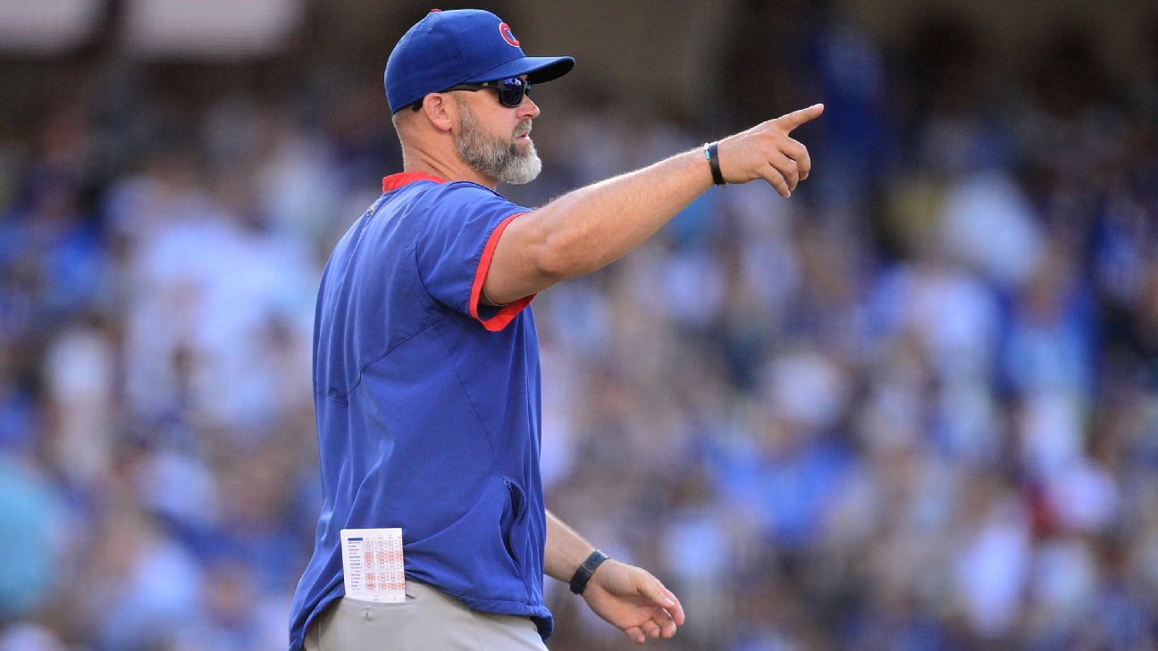 Cubs give manager David Ross an extension through at least 2024 - MLB Daily  Dish