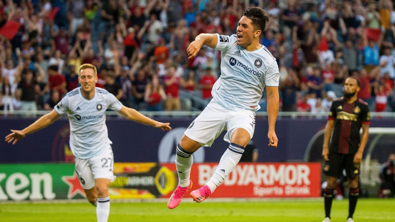 Ignacio Aliseda scores twice as Chicago Fire rips Atlanta United ABC7