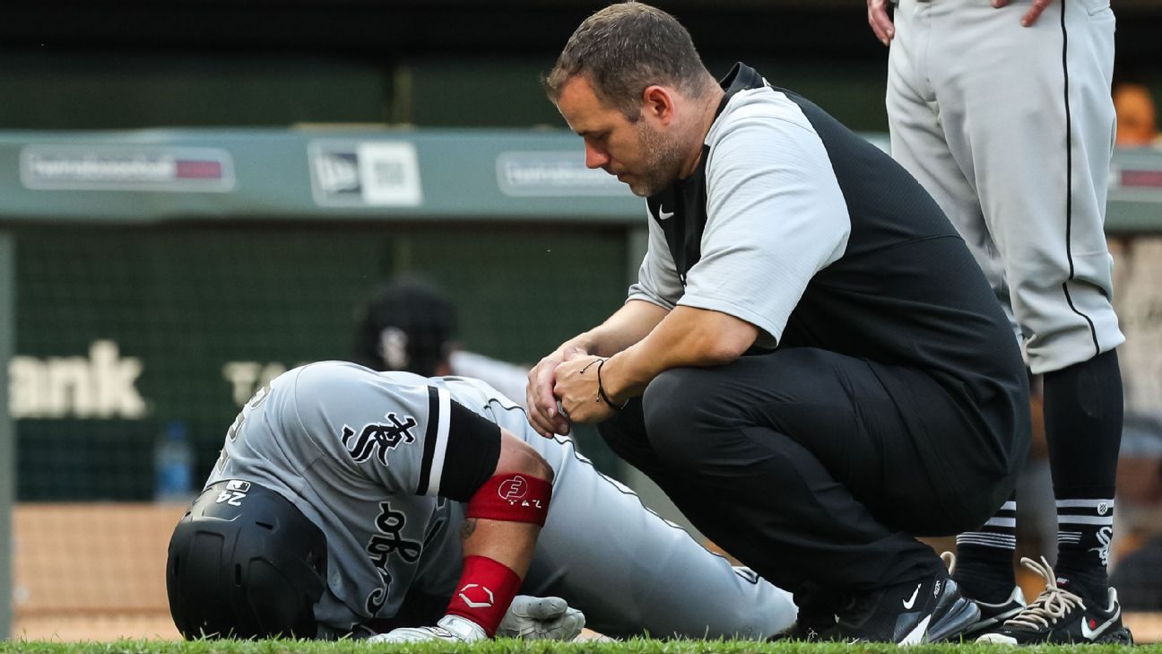 White Sox catcher Yasmani Grandal 'making progress' with injured