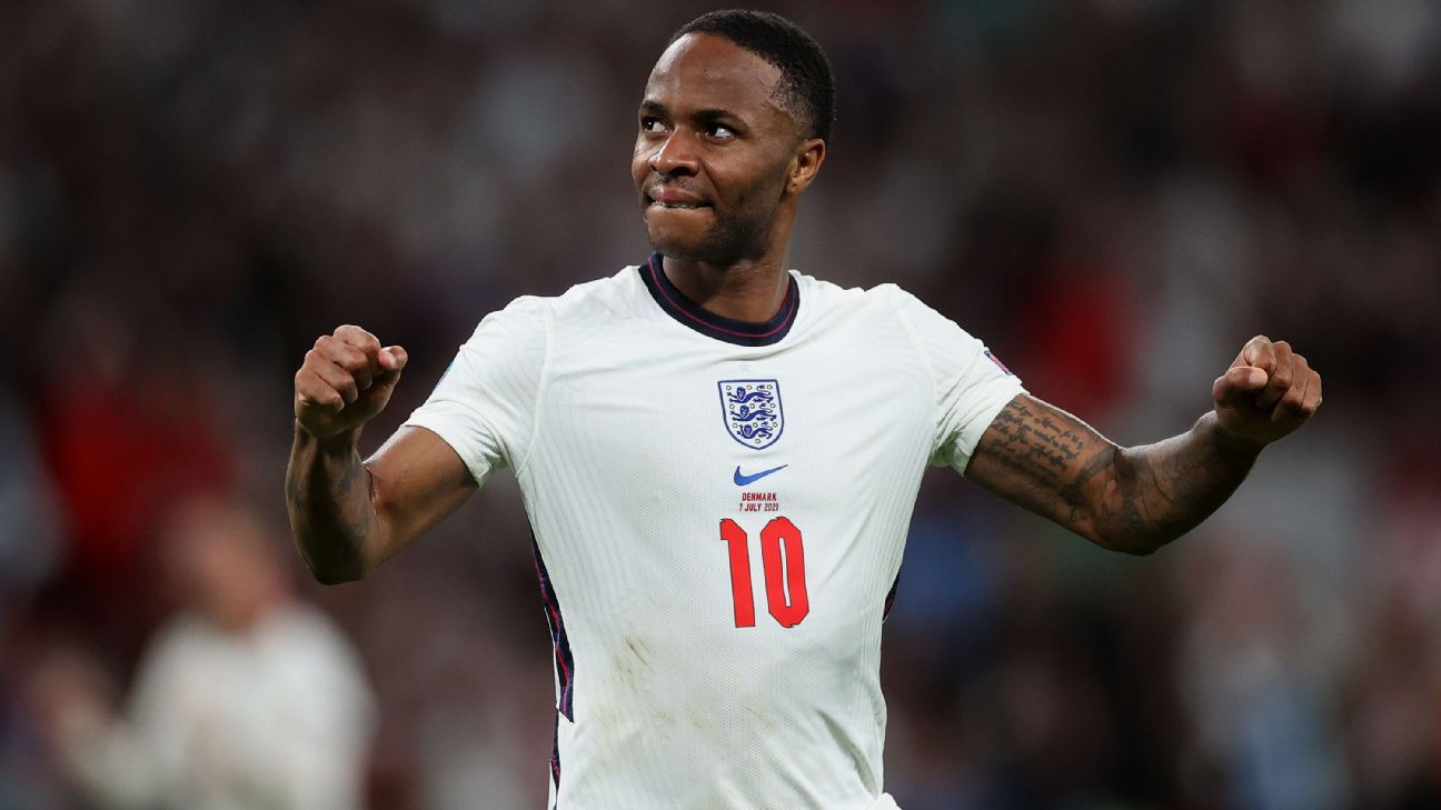 Sterling deserves praise as England's best player at Euro 2020