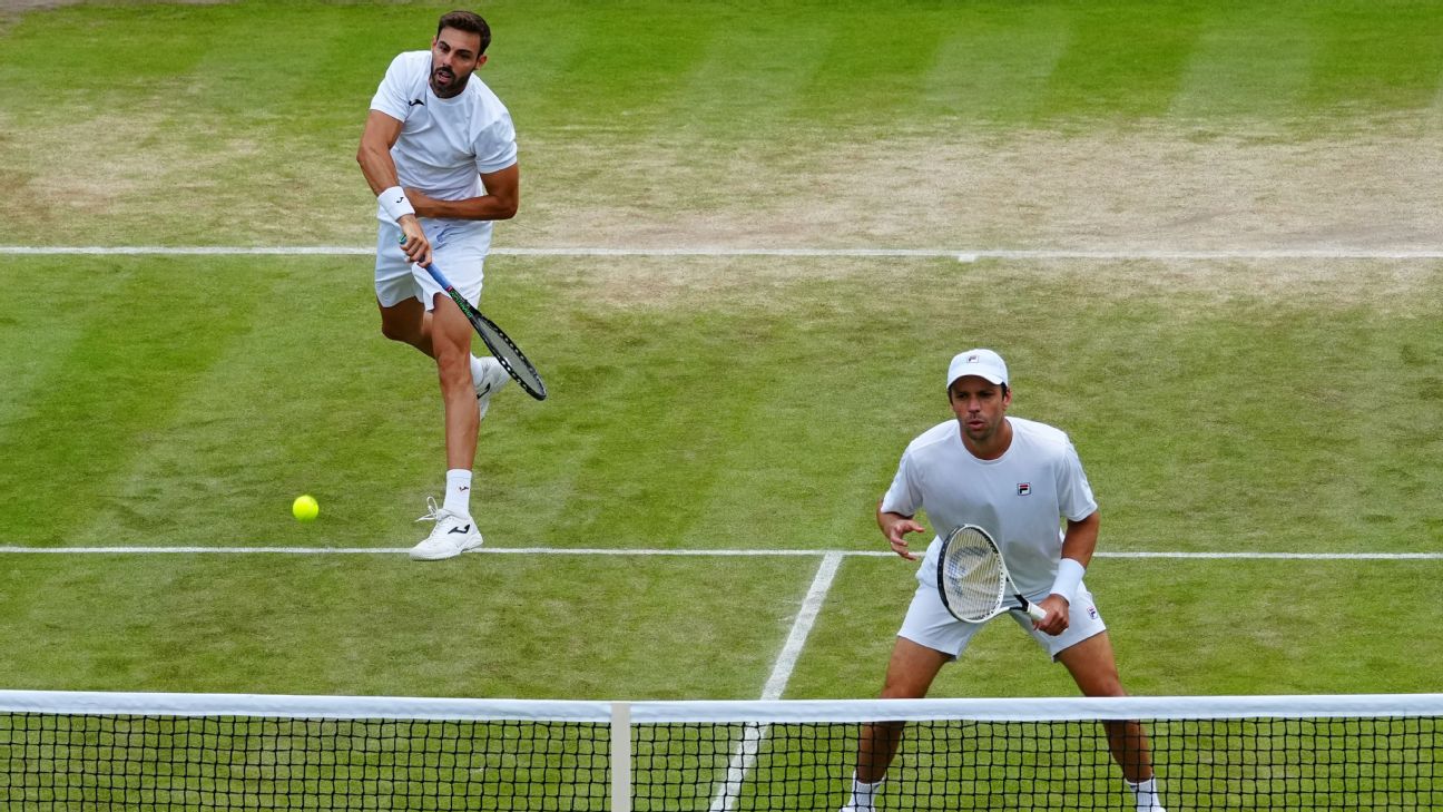 Granollers y Zeballos lucharán por el título de Wimbledon