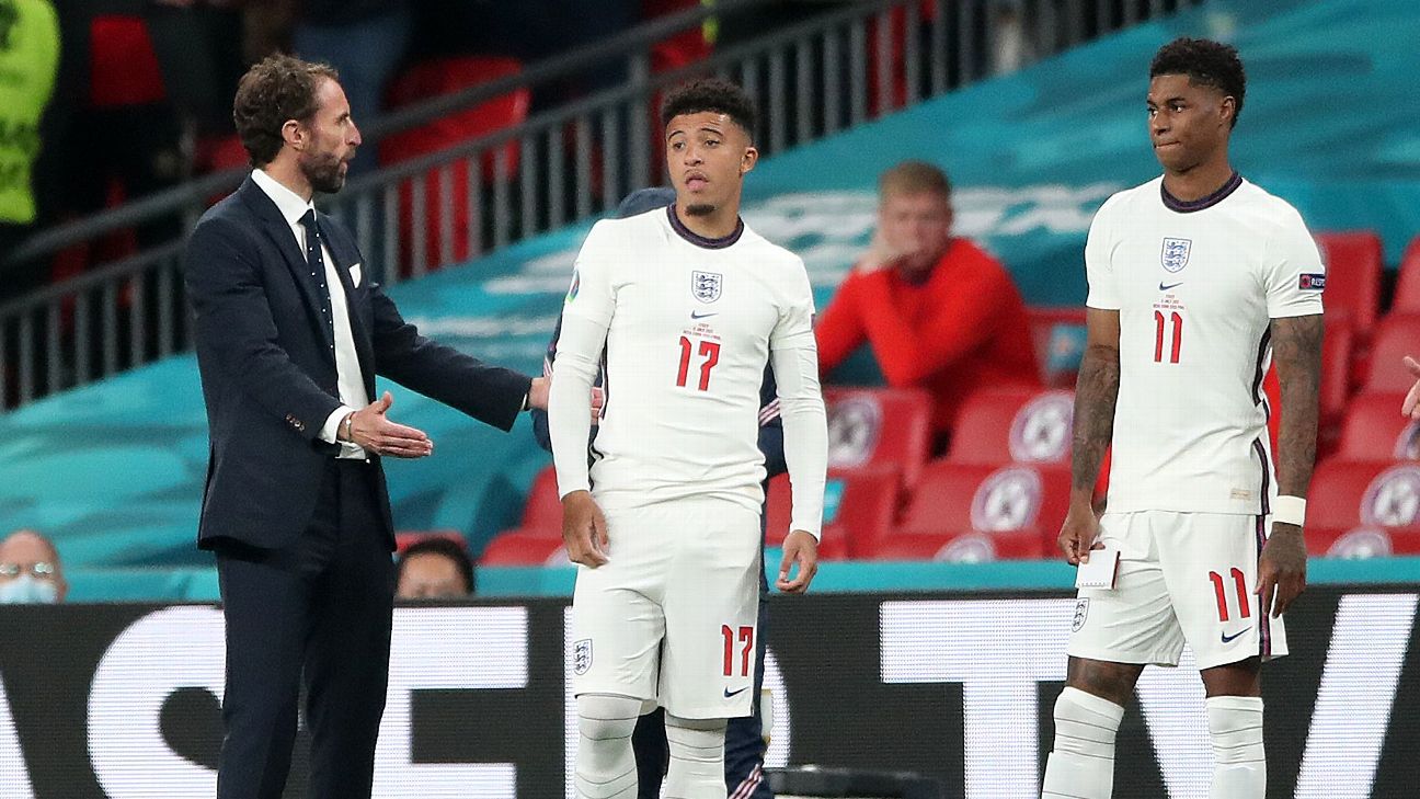 Southgate takes blame for England shootout loss
