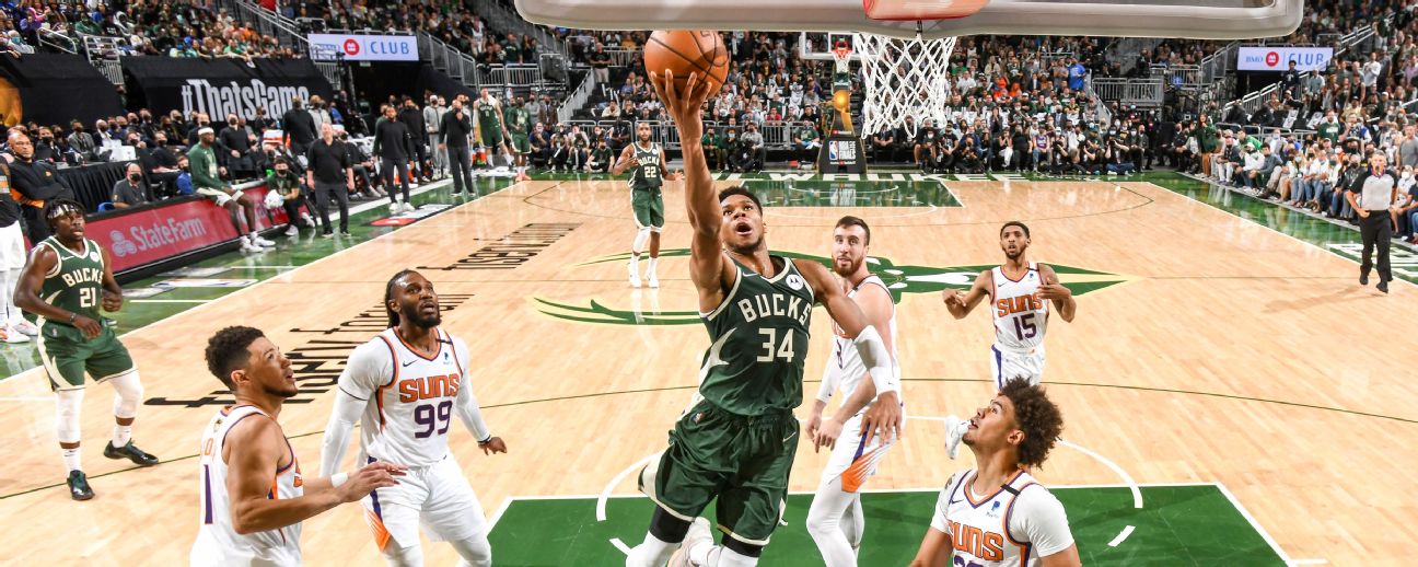 Suns e Bucks iniciam as finais da NBA nesta terça-feira (6) - GP1