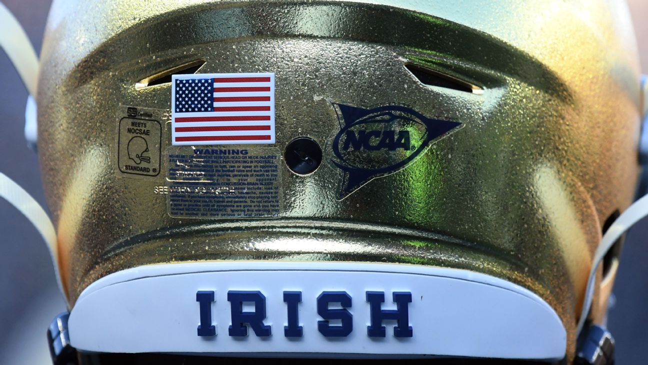 Notre Dame WR Quincy Porter to undergo season-ending knee surgery ...