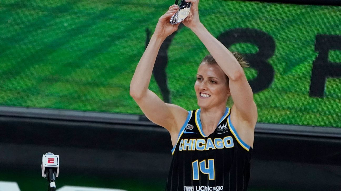 Allie Quigley, Courtney Vandersloot, Kahleah Copper re-sign with WNBA  champion Chicago Sky - ESPN
