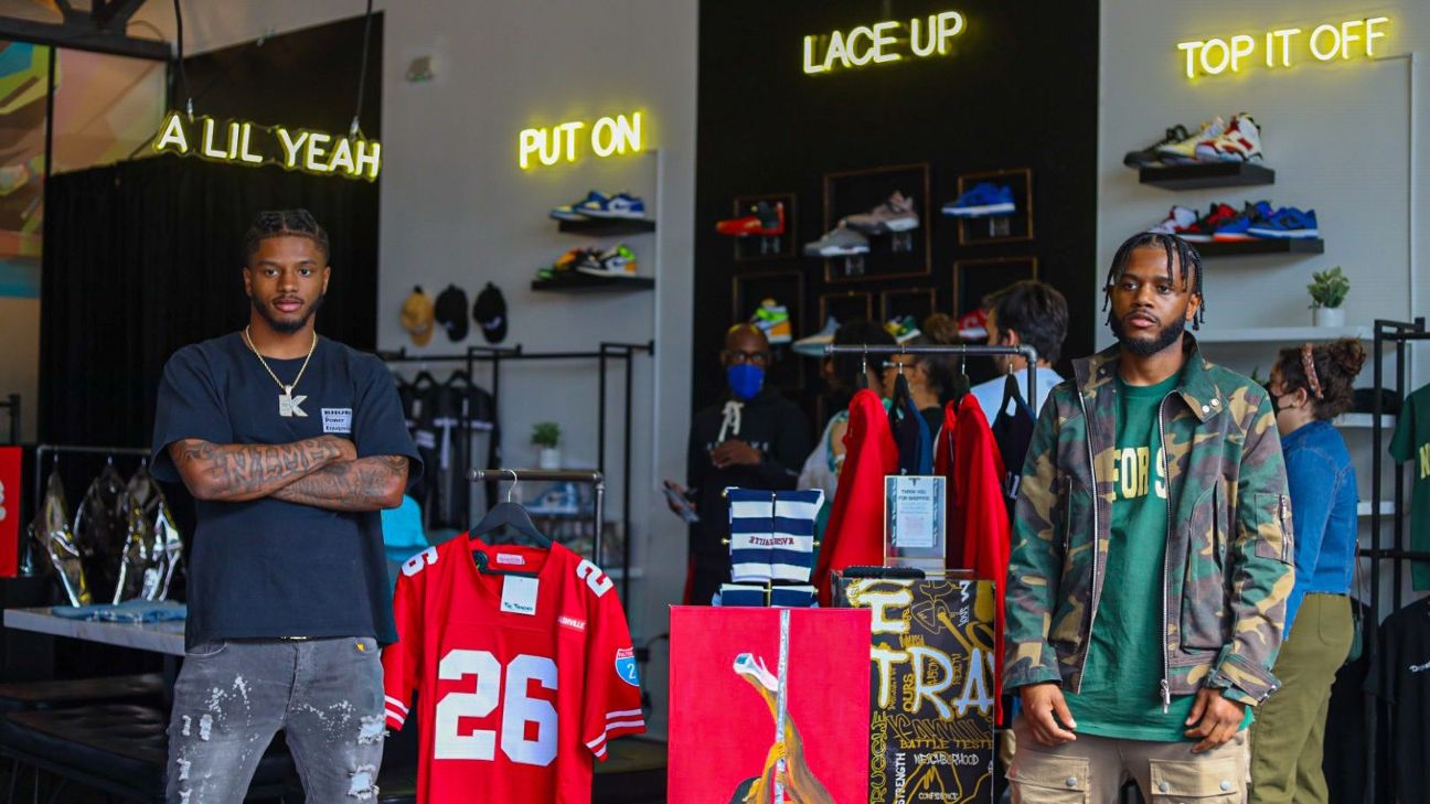Football, fashion and footwear: How Titans' Kristian Fulton built a brand in Nashville