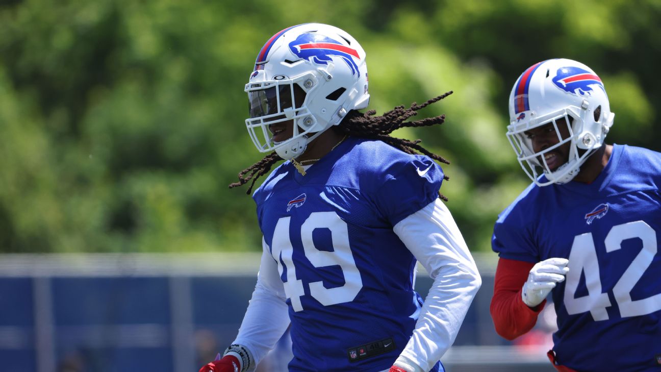 Best photos from Buffalo Bills 2021 rookie minicamp