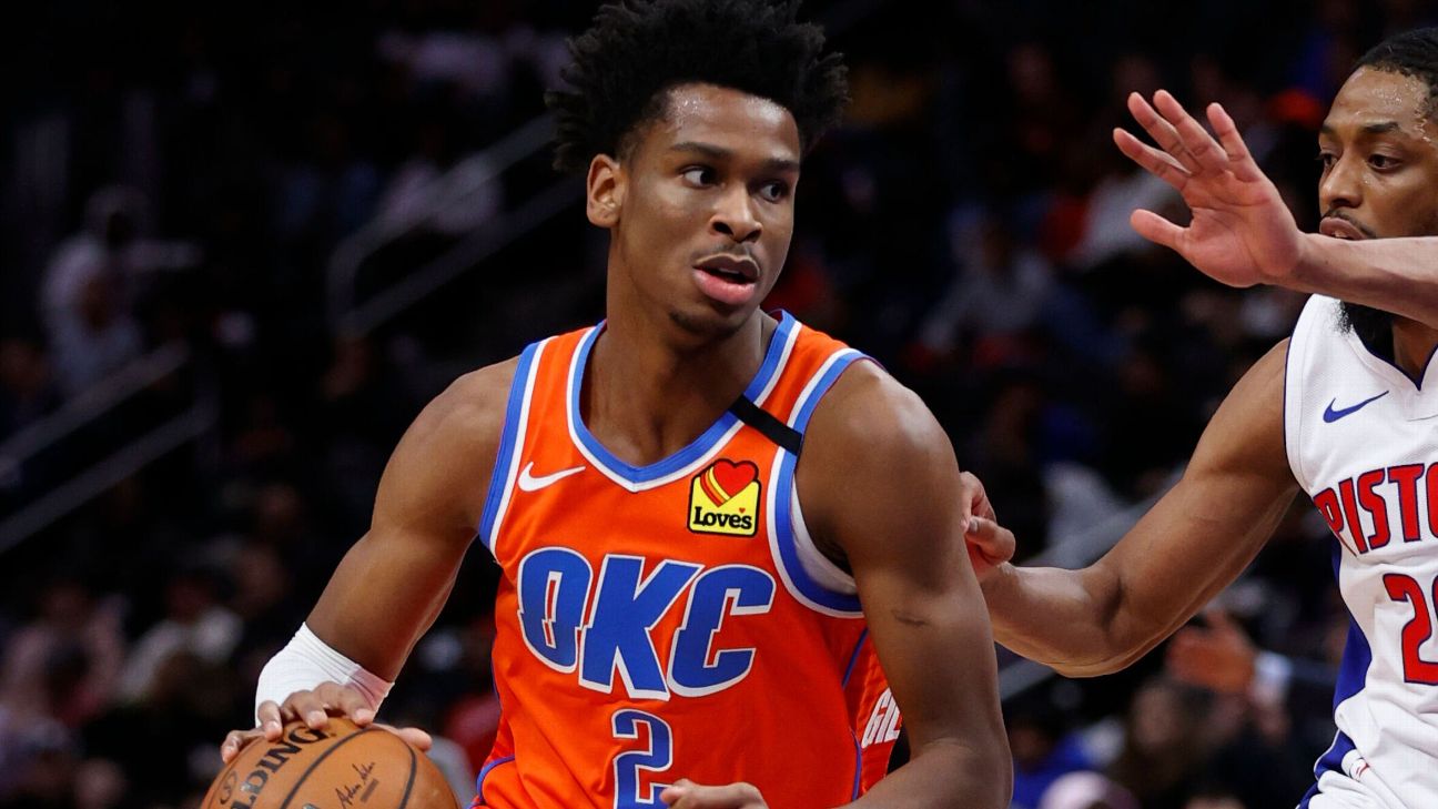 Gilgeous-Alexander leads Thunder rebuild after stars exodus