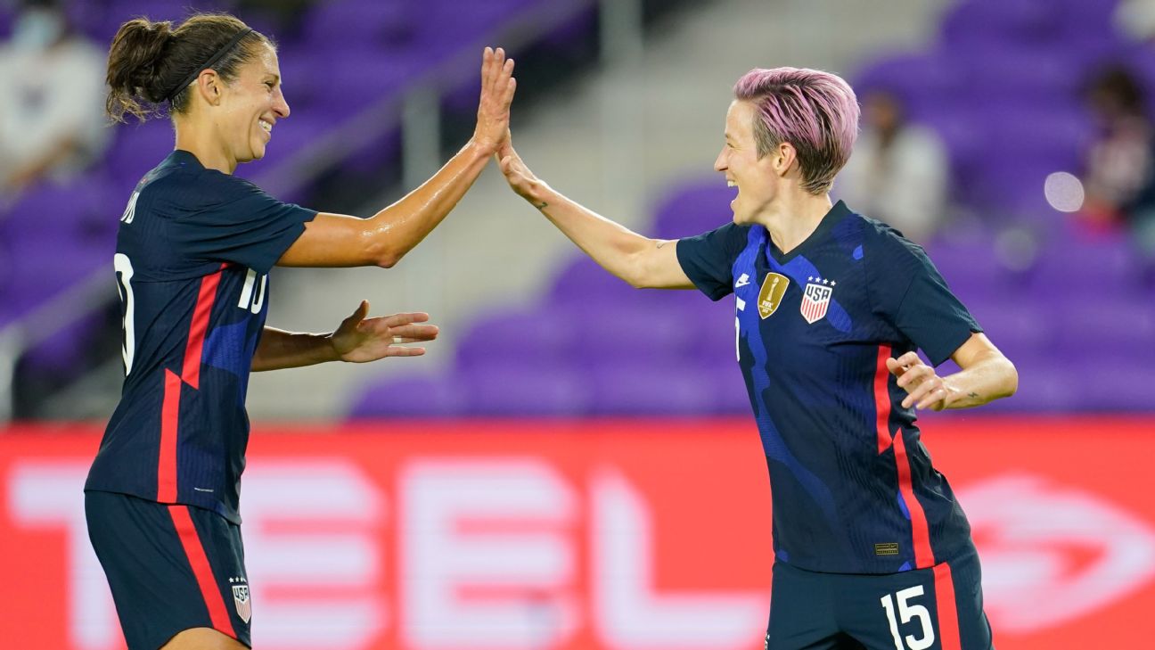Are Olympics Last Hurrah For Uswnt Greats Like Lloyd Rapinoe Sauerbrunn Co