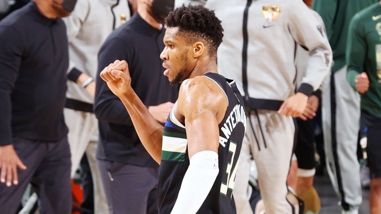 Giannis Antetokounmpo's NBA Finals run in 2021 hailed the best in the last  five years - Sports Illustrated Milwaukee Bucks News, Analysis and More