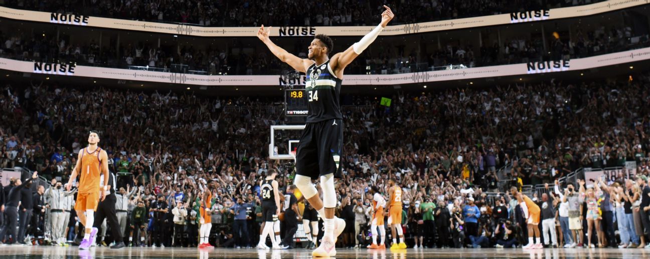 Milwaukee Bucks' 50-year wait ends with a title behind 50 from